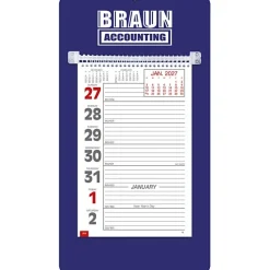 Weekly Tear Away Memo Calendar - Solids