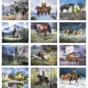 Western Frontier Calendar - Spiral