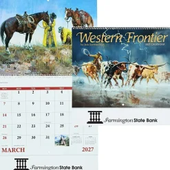 Western Frontier Calendar - Spiral