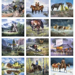 Western Frontier Calendar - Stapled