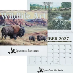 Wildlife Art Pocket Calendar