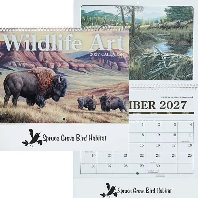 Wildlife Art Pocket Calendar