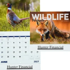 Wildlife Portraits Calendar - Stapled