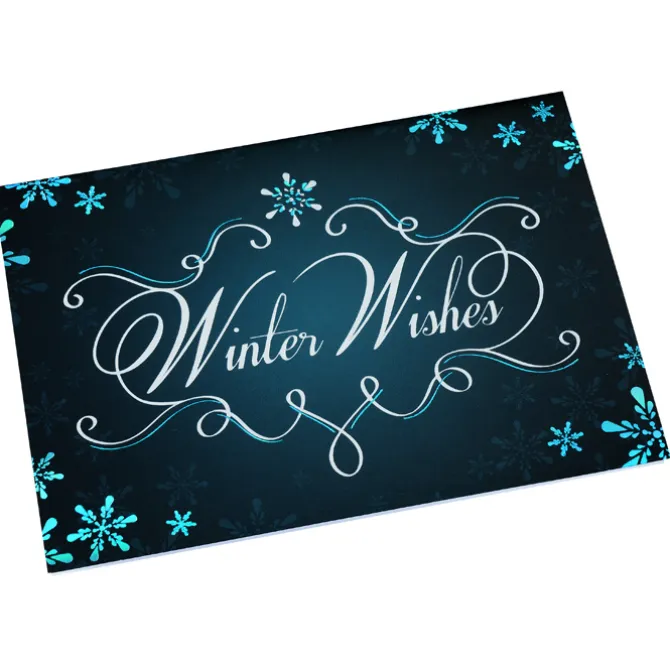Winter Wishes Greeting Card