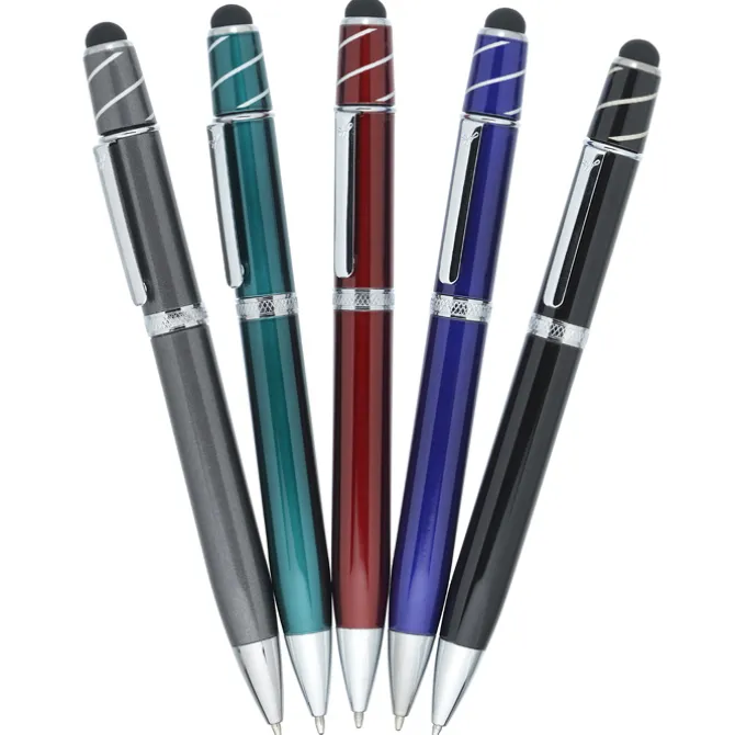 Wizzard Stylus Twist Metal Spinner Pen