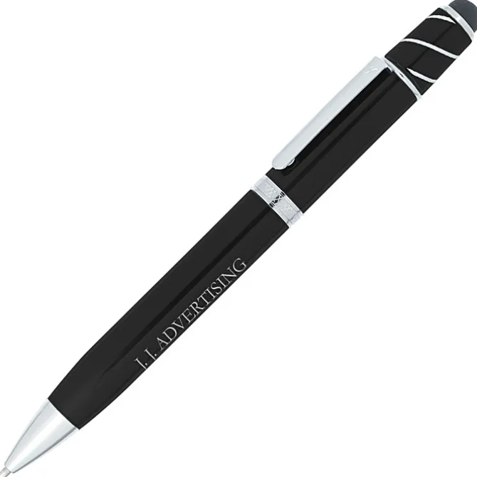 Wizzard Stylus Twist Metal Spinner Pen