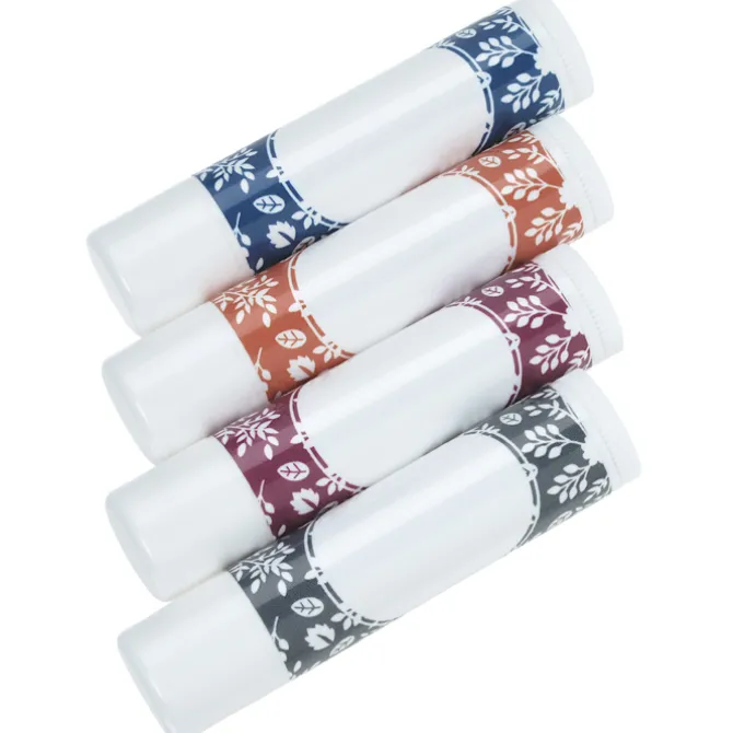 Wood Grain Feeder - Beeswax Lip Moisturizer - 70 pieces - Floral