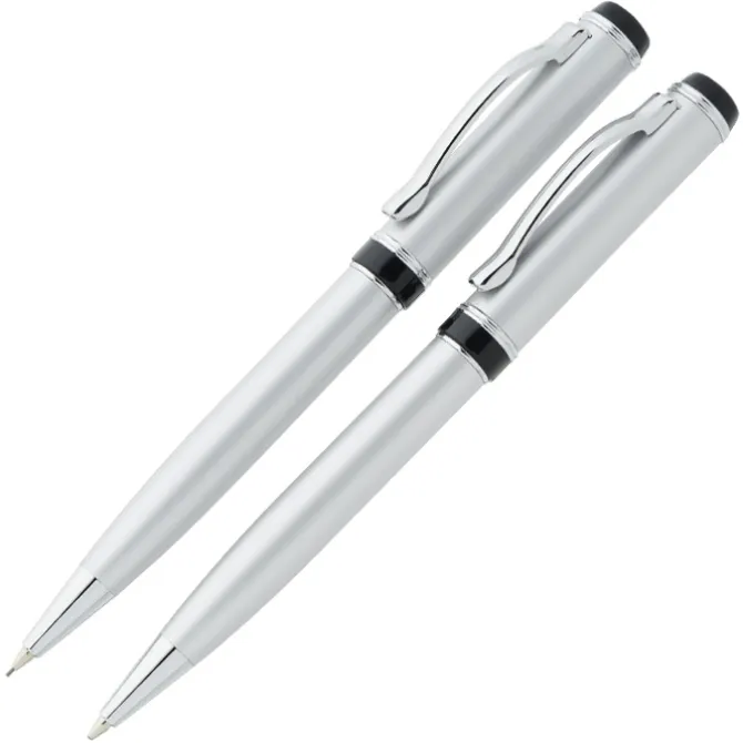 Yale Twist Metal Pen & Pencil Set