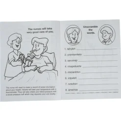 Your Hospital Cares About You Coloring Book