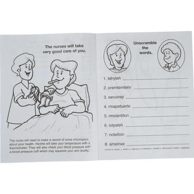 Your Hospital Cares About You Coloring Book