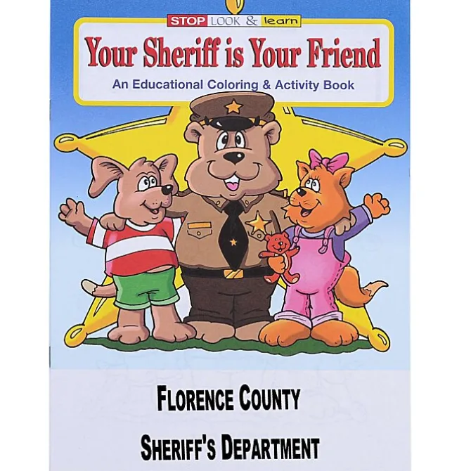 Your Sheriff is Your Friend Coloring Book