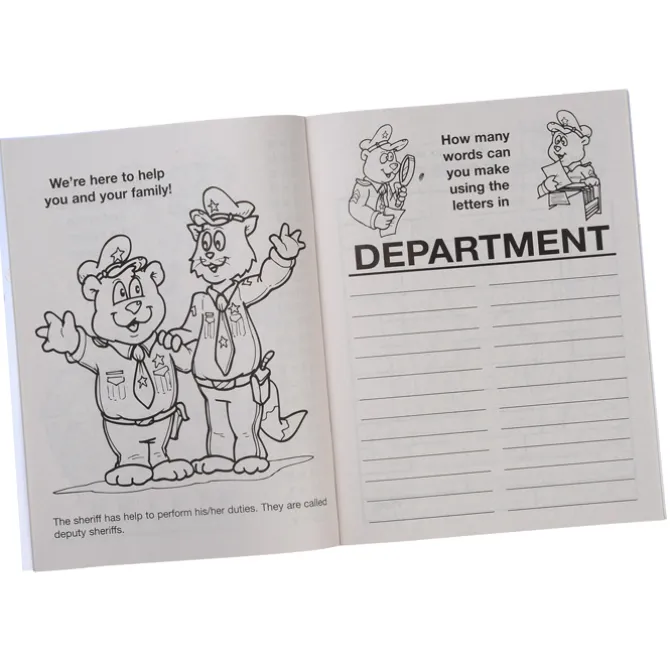 Your Sheriff is Your Friend Coloring Book