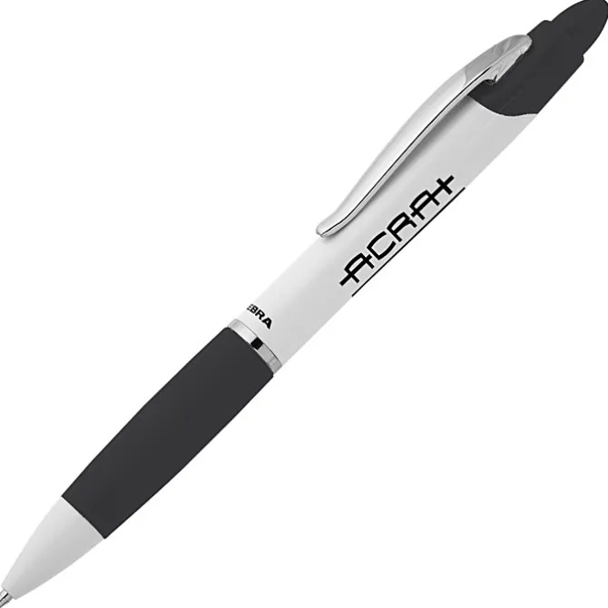 Zebra Z-Grip Max Pen - White