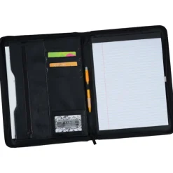 Zippered Portfolio - Leather