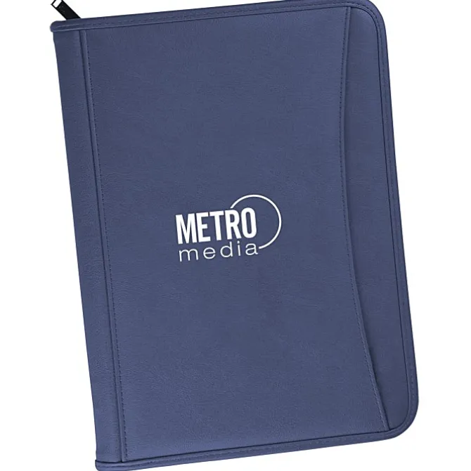 Zippered Vinyl Portfolio