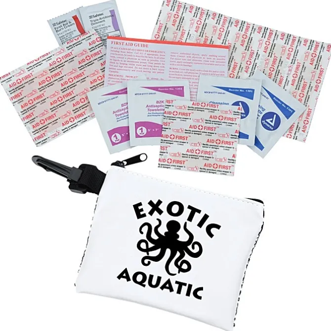 Zipper Mesh Pouch First Aid Kit