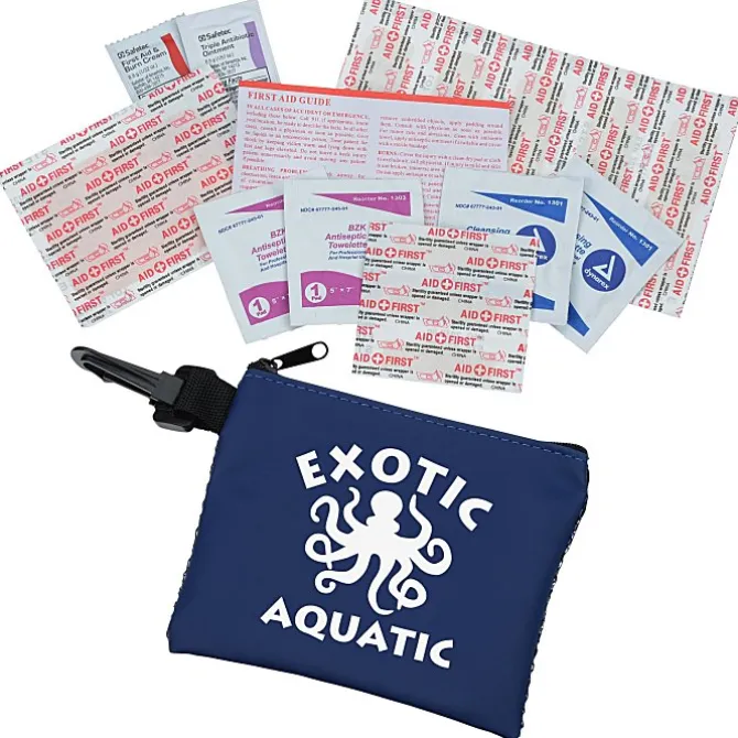 Zipper Mesh Pouch First Aid Kit