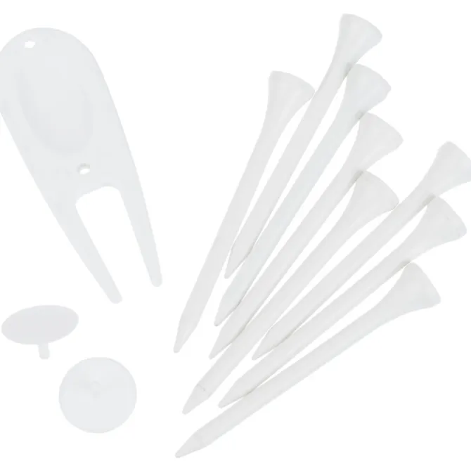 Zipper Pack Golf Tee Kit